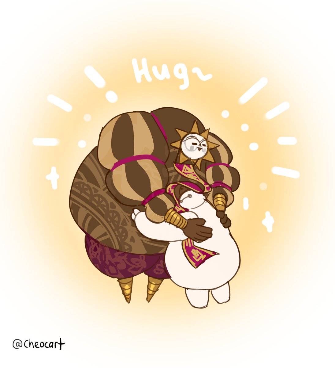 cheocart's tweet image. If Esquie and Baymax are together.
#Expedition33 #ClairObscurExpedition33 #Esquie #Disney #Baymax