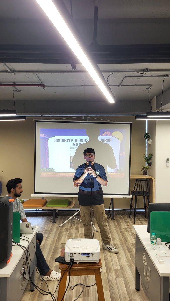 nakshatra7_'s tweet image. What an incredible day at @thm_ahmedabad , the passion for cybersecurity was electrifying. Huge thanks to all speakers Dilip Luhar, Tirth Teraiya, and Pavan Saxena for mind-blowing sessions, and the entire team for making it a grand success! So proud to be part of this community!