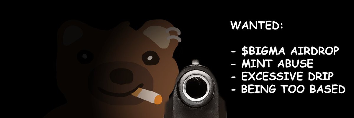 DAO Owls x Tedius Bigma GIVEAWAY 🔥🔥🔥

$BIGMA is Bitcoin-native menace. Most wanted on BRC 2.0. Fueled by cope &amp; aura farming

4 SPOTS

REQUIREMENTS:
1)Follow: @daoowls &amp; <a href="/OwlLfg/">Owl.eth 🦉</a> @bigma_brc 
2)Like&amp;RT this tweet
3)Drop wallet

DYOR

#daoowls #giveaway #Ordinals #Bitcoin
