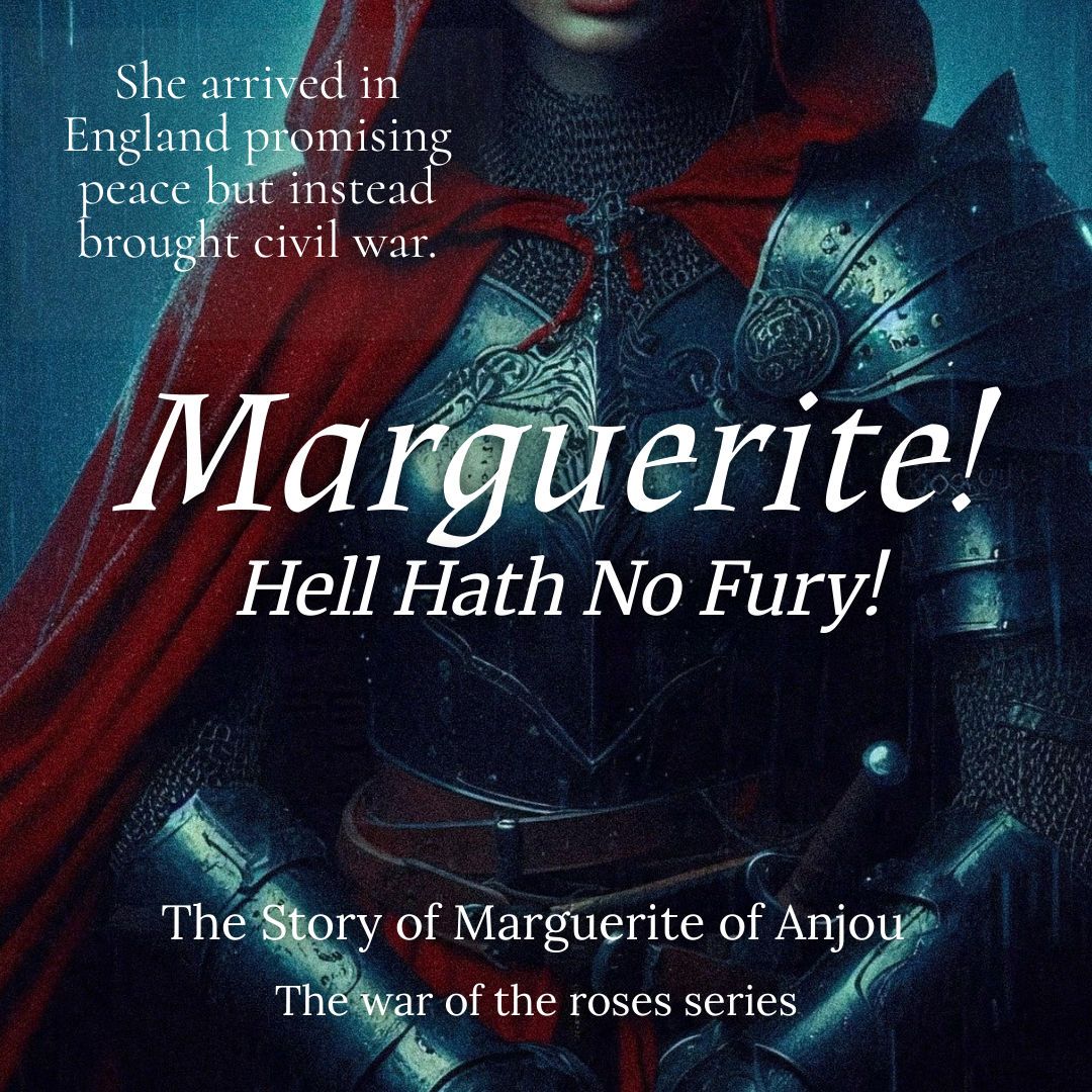 JudithArnopp's tweet image. Marguerite of Anjou, queen to Henry VI and leader of the Lancastrians during the war of the roses. A woman who fought hard for her son's right to wear the crown of England.
READ ON KINDLE or Paperback.
mybook.to/mhhnf