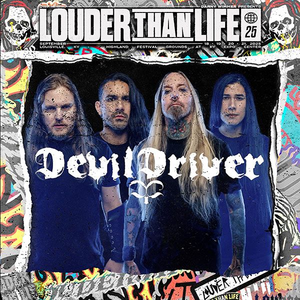 UltimateFests's tweet image. American heavy metal band from Santa Barbara, California @devildriver will be in Kentucky on Saturday 20th September to bring the stage to life at Louder Than Life Festival (@LTLFest)!
Tickets are available here: buff.ly/nkuplvq