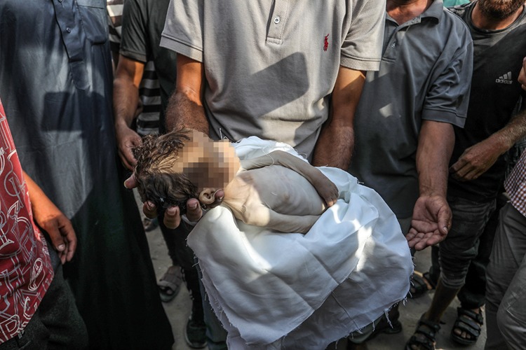 Habernasonline's tweet image. Katil İsrail'in kıtlığı dayattığı Gazze'de 6 Filistinli açlıktan şehit oldu habernas.com/katil-israilin…