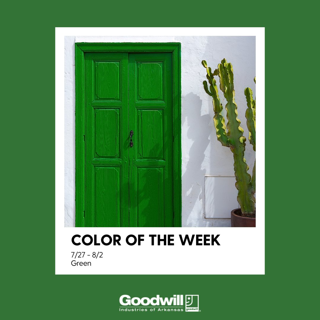 The color of the week is GREEN! All items with green tags are 50% off. 💚🧩🪲 #HappyThrifting