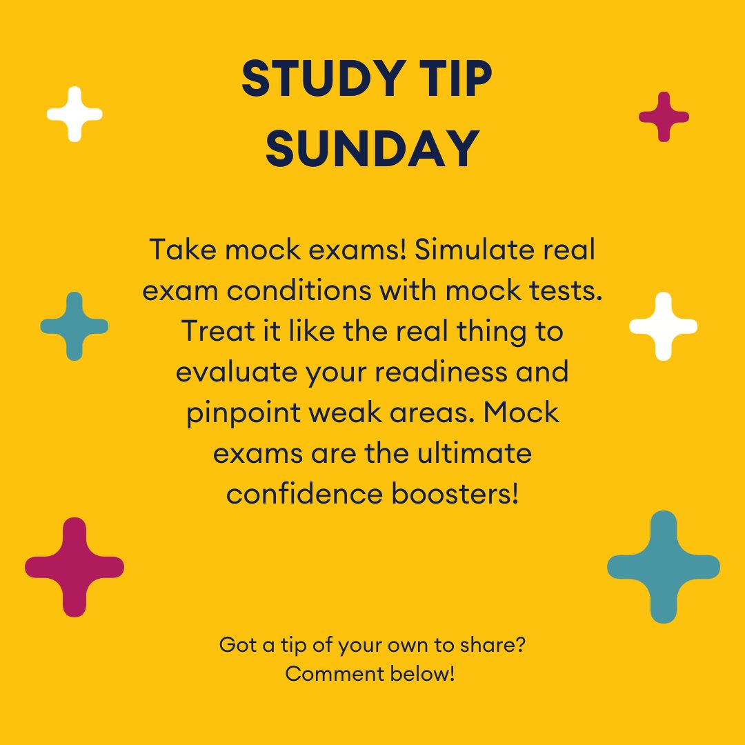 BeckerAcct's tweet photo. Practice makes perfect! ๐ Take mock exams to fine-tune your knowledge and reduce test-day anxiety.
Pro tip: Treat it just like the real deal.
#StudyTipSunday #CPAExamPrep https://t.co/vgIcX7tgHG
