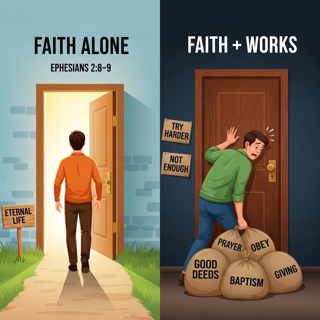 Good works are important, just not for salvation. We do them out of gratitude to God, but not to get us to heaven. 

Faith alone is to trust in Christ alone to get us to heaven.