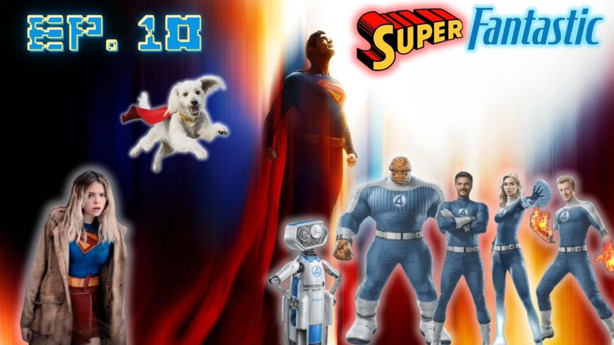 EP. 10 - SuperFantastic Now Available On YouTube, Apple, &amp; Spotify Podcasts!

In this episode of The JAMPOD I’m talking #Superman &amp; #FantasticFour with my guys <a href="/TJ_Zwarych5/">TJ Zwarych - Agents Of Fandom</a> <a href="/AFParker642/">AF ✊🏽🇵🇸</a> &amp; CJ❕

SPOILER ALERT ❗️

Tap in &amp; let’s nerd out together!

🖇️ - linktr.ee/jamsxssion
