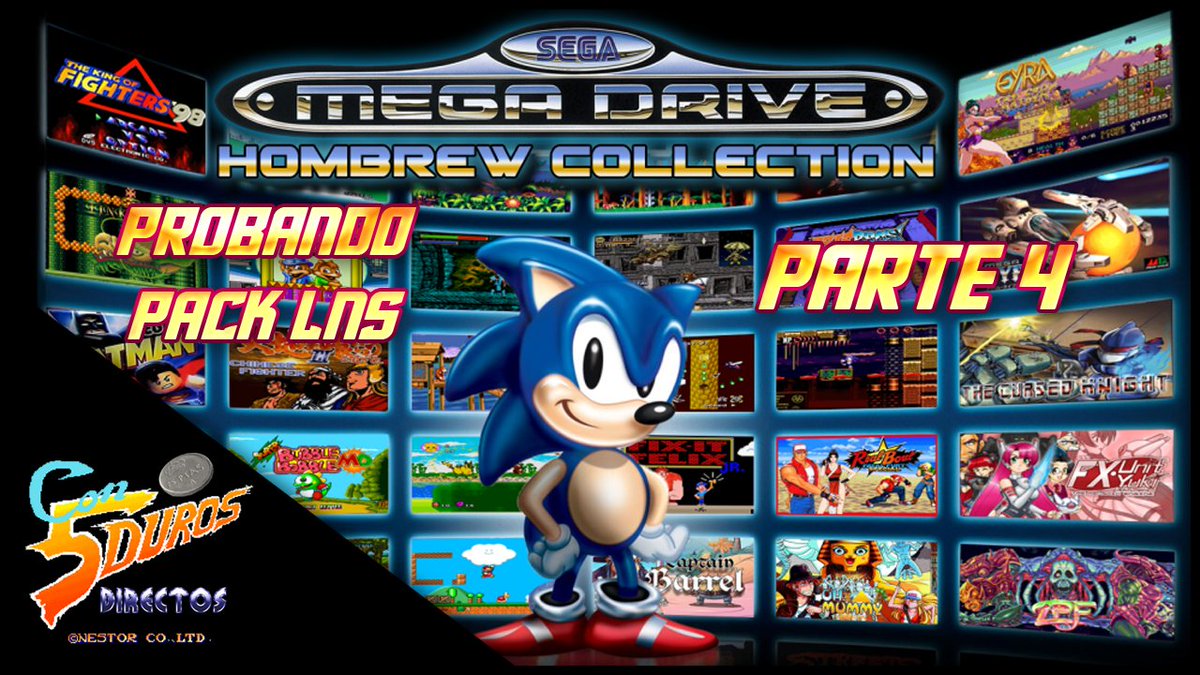 Ahora mismo abrimos el Cuarto Directo para probar la recopilación MegaDrive Homebrew Collection que mi amigo Rodrigo (Vicioster) ha preparado desde el grupo de Discord LNS.

youtube.com/live/iaCHfMasK…