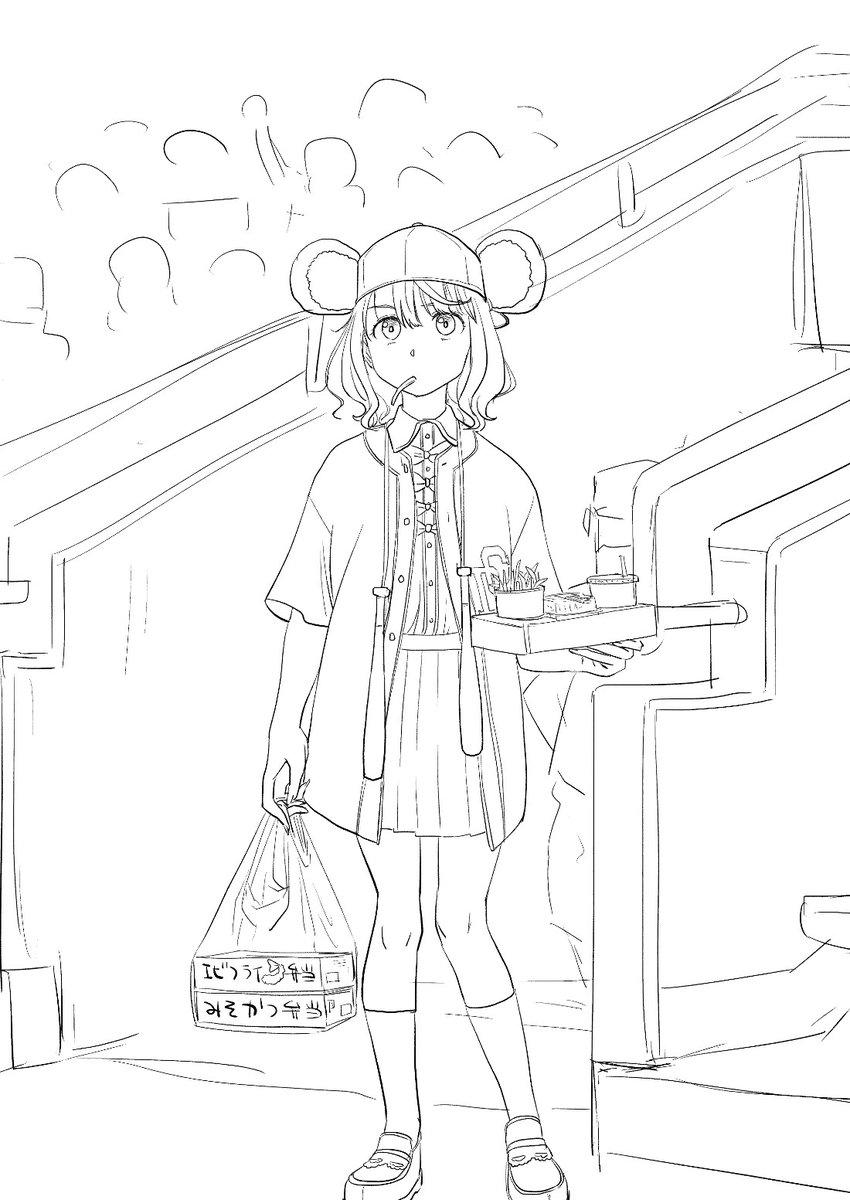 K1_okuda's tweet image. おはようございます😄
負け試合が多すぎる!
もう描かずにはいられなかった😓
このまま負け続けると背景も描いて色が付くことになります✍️😂
今週も暑くなりそうだけど、気温はともかくゲームは暑いのをお願いします🙏
#doragons
#マケイン