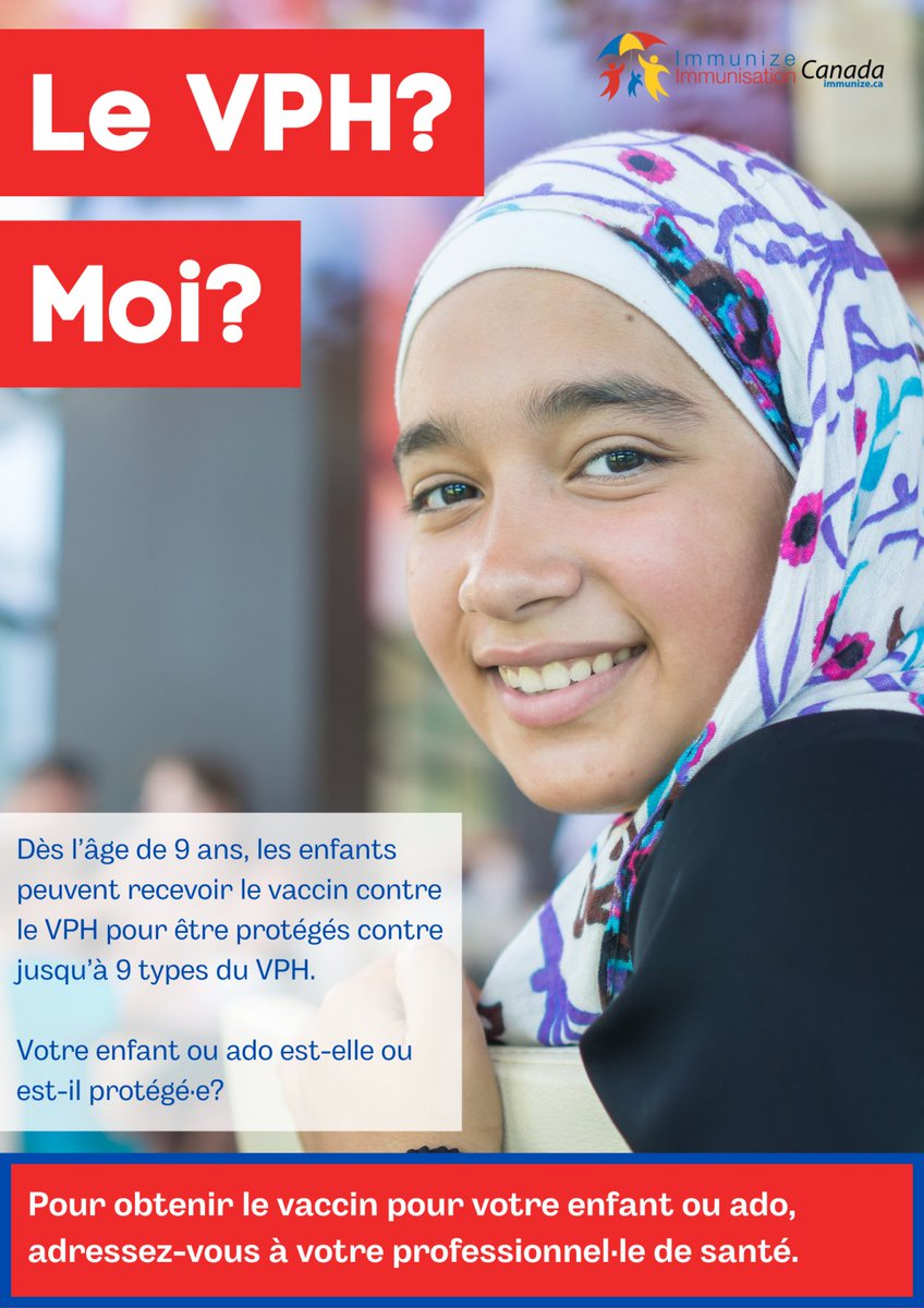 ImmunizedotCa's tweet image. Le VPH? Moi? | Pour obtenir le vaccin contre le VPH pour votre enfant ou ado, adressez-vous à votre professionnel·le de santé | immunize.ca/sites/default/… #VPH #LesVaccinsÇaMarche #LesVaccinsSauventDesVies #FaitesVousVacciner
