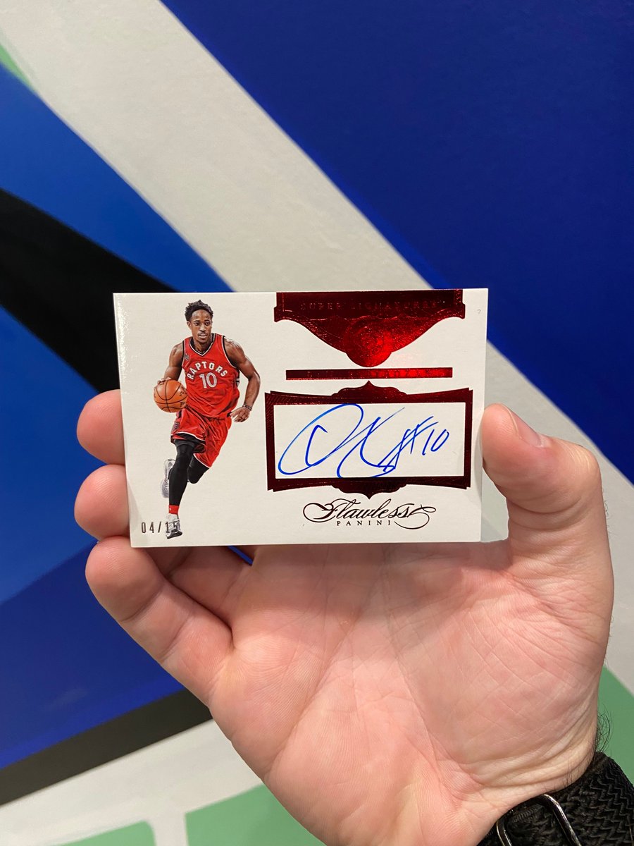 CardsHQShop's tweet image. IT'S FLAWLESS! In search of your next best basketball card? You're in luck, we have a great selection of flawless available today!
Located in isle 8 to the right of our couches.