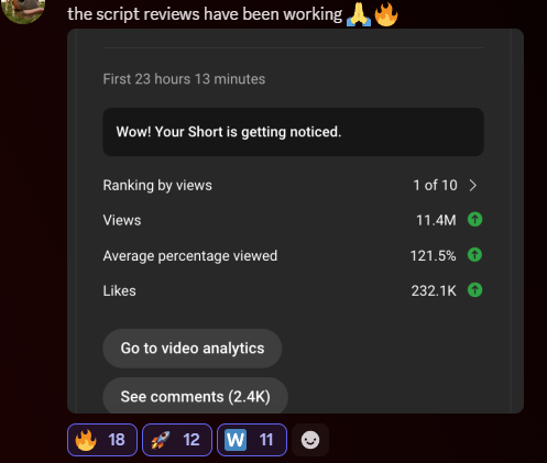 yt_igm's tweet photo. Earnit Media on top. https://t.co/54cTe8UhIZ