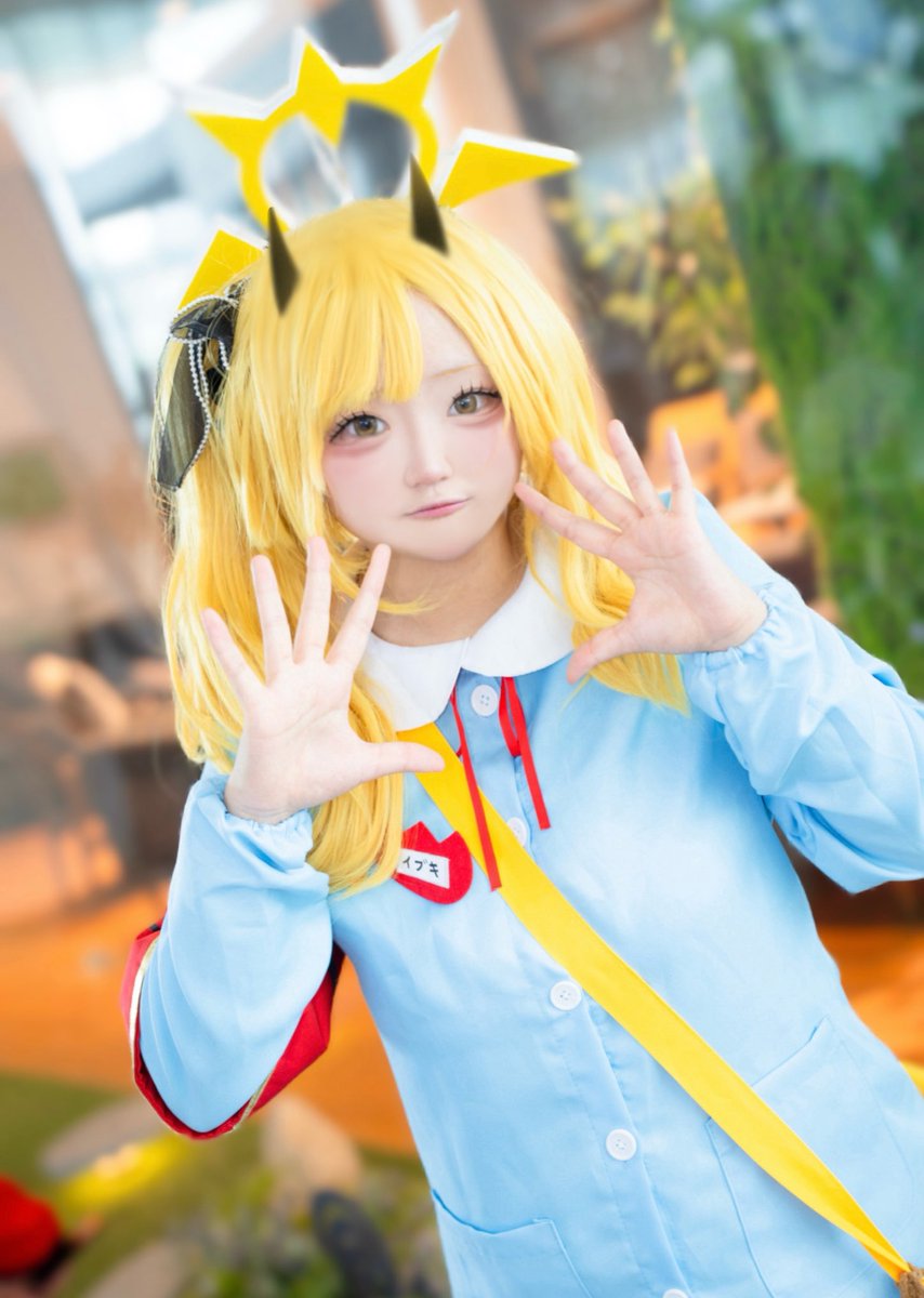 yuitsukacos's tweet image. #コスプレ #ブルアカ

「 선생님! 이부키랑 놀자~! 🐤🧸 」