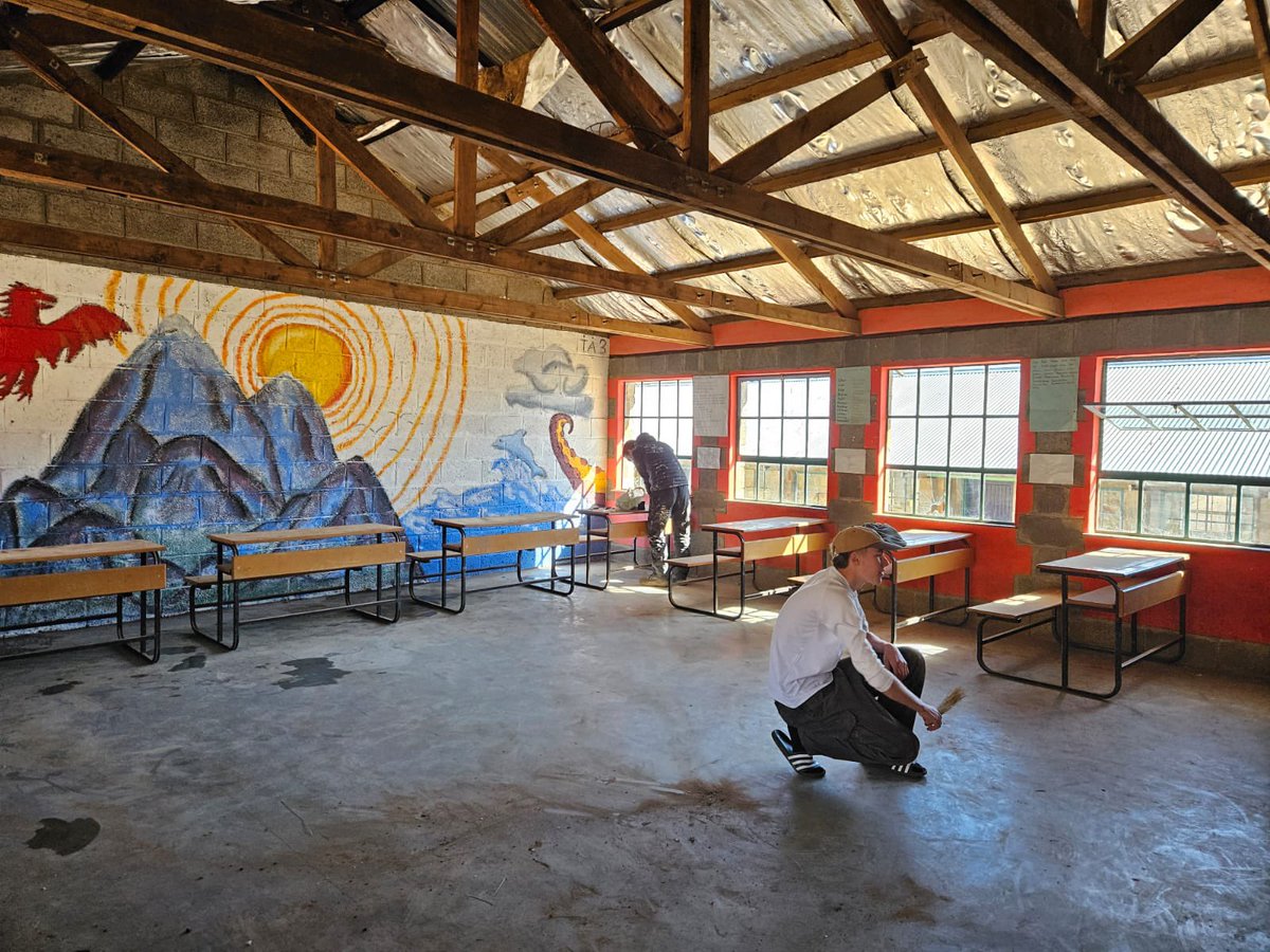 Team 3 - these are some of the images from their project in Lesotho