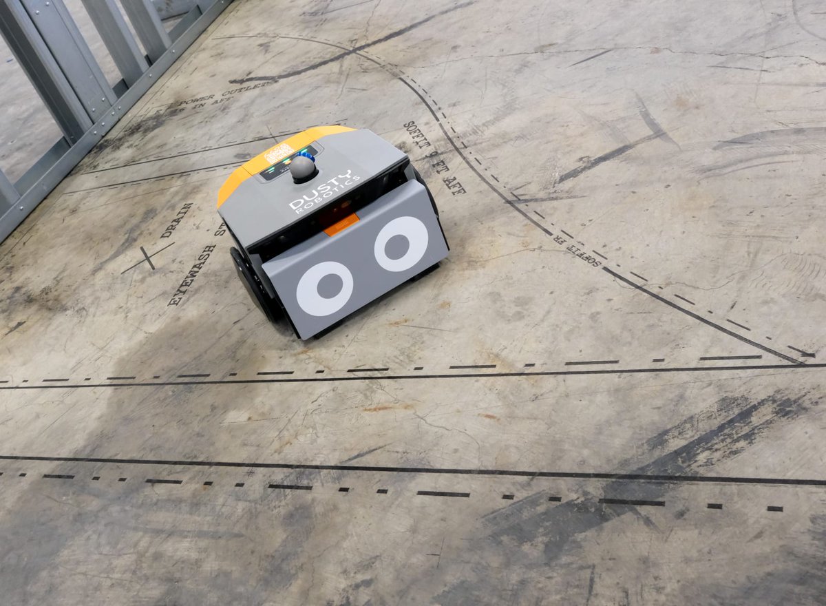 VTBCasts's tweet image. When paired with the Dusty FieldPrinter 2, the AT500 improves setup speed and usability while supporting Dusty’s 1/16″ accuracy standard for applications in data centers, healthcare facilities,… dlvr.it/TM7zdg #DustyRobotics #Hexagon #LeicaAT500 #LaserTracker #Robotics