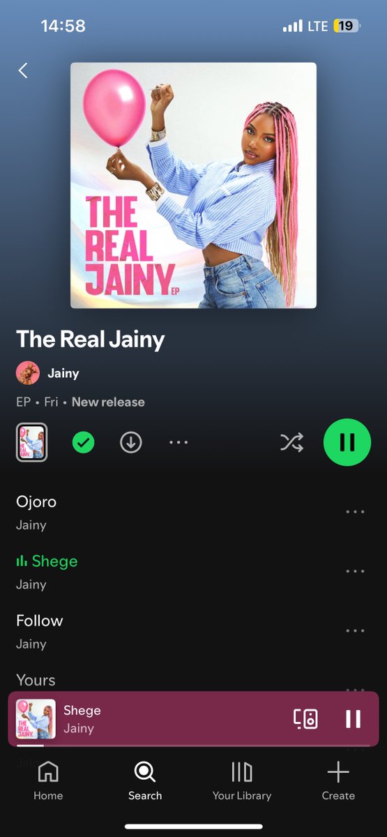 ADEAYO (@ade_adeayo) on Twitter photo The Real Jainy is the best thing to have happened to Nigerian music this year. 
Her voice is powerfully distinctive and her music is filling a gaping hole in the female arm of Nigerian music. 
Being both Nigerian & Ghanaian, sheโs offering the best of both worlds from the The Real Jainy is the best thing to have happened to Nigerian music this year. 
Her voice is powerfully distinctive and her music is filling a gaping hole in the female arm of Nigerian music. 
Being both Nigerian & Ghanaian, sheโs offering the best of both worlds from the