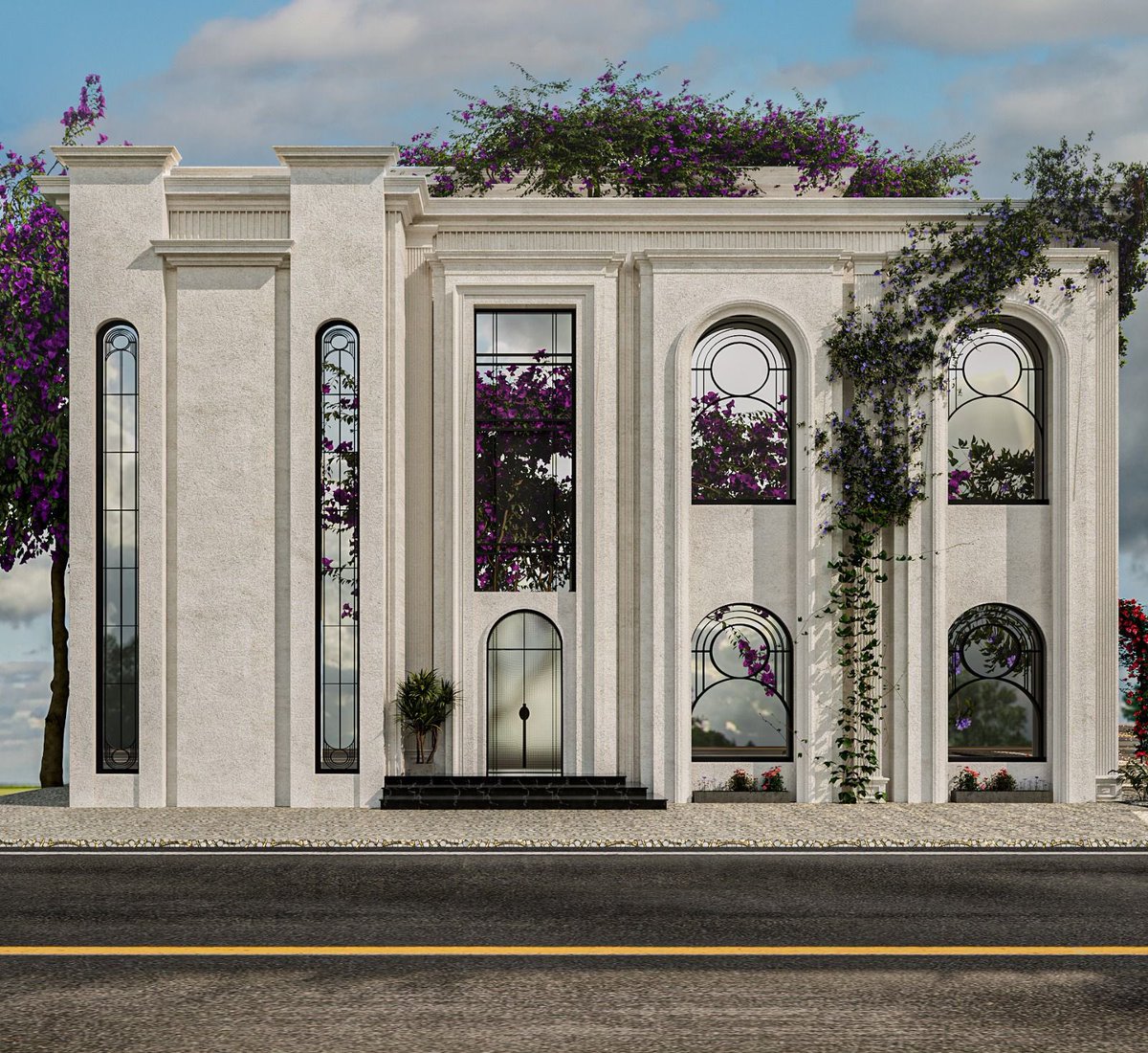 Designer_MA1's tweet image. احد الاعمال في تصميم واجهة على النمط النيوكلاسيك✨

للاستشارات والتواصل : wa.me/message/KE4SXH…