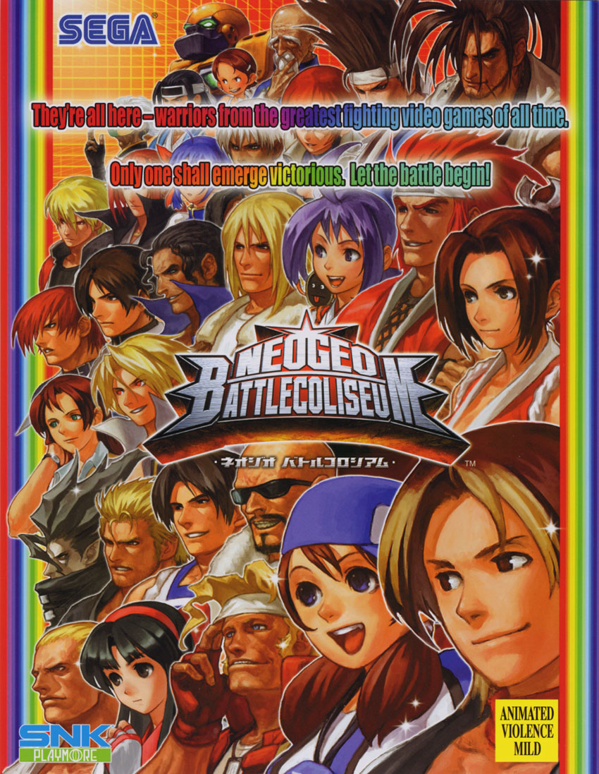 viuvasdokof's tweet image. Happy Birthday, Neo Geo Battle Coliseum! 🎂🥳👏