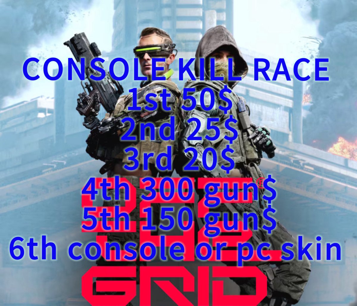 MyHomiesCallMeS's tweet image. Huge shout out to @SYNCERE for contributing to the tournament. Once again don’t forget this is console only so try a tell as many console friends as possible.  @playoffthegrid @GUNbyGUNZ