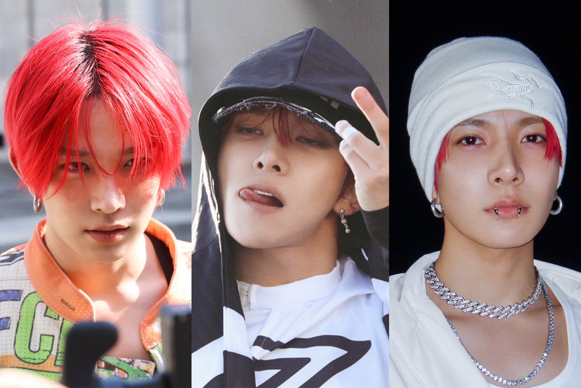 likeyouhee's tweet image. yes sir, heeseung’s cool 3 different styles at the same time