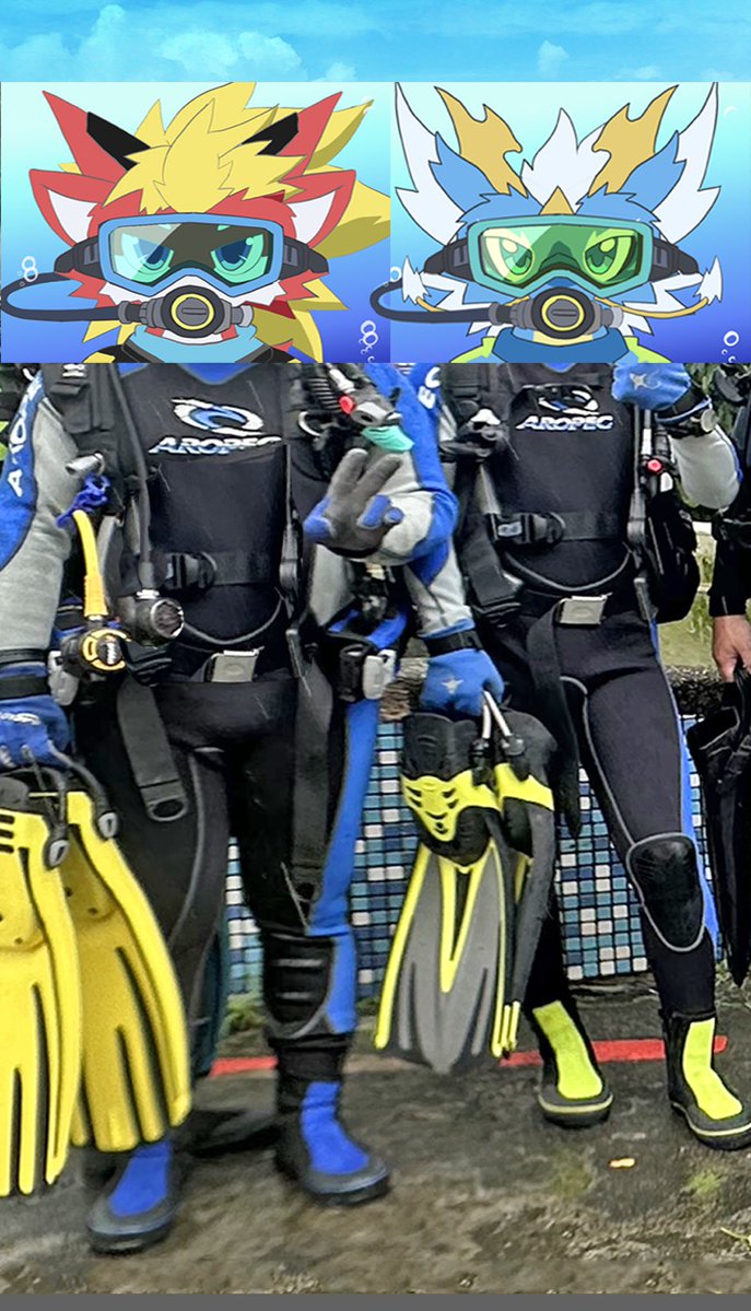 dragon_rms's tweet image. UTFG後夜祭潛水🤿
🐉@Azzurro_Wind