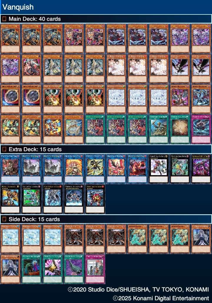 MistilteinnYGO's tweet image. Made top 16 out of 2205 players with Vanquish soul ryzeal
Ext is crazy!
I already have the worlds invite so im happy with the result.
In depth profile on @EmreYGO channel later