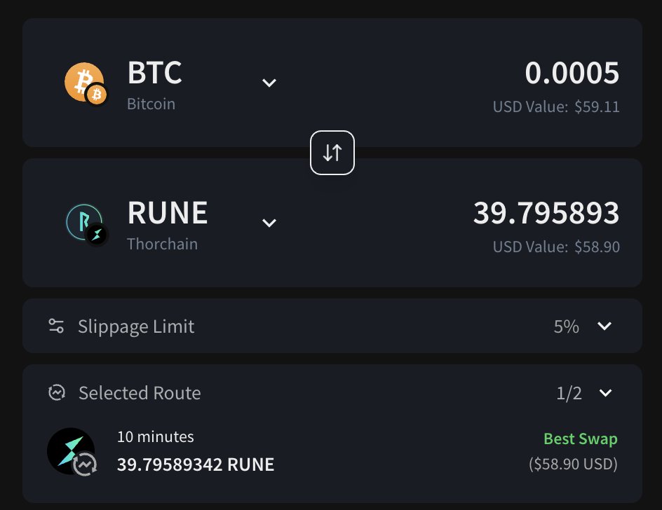 Are we ready to rotate into altcoins yet?

$BTC $RUNE