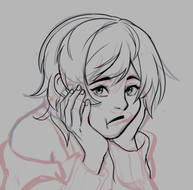 sthsora's tweet image. i like drawing him