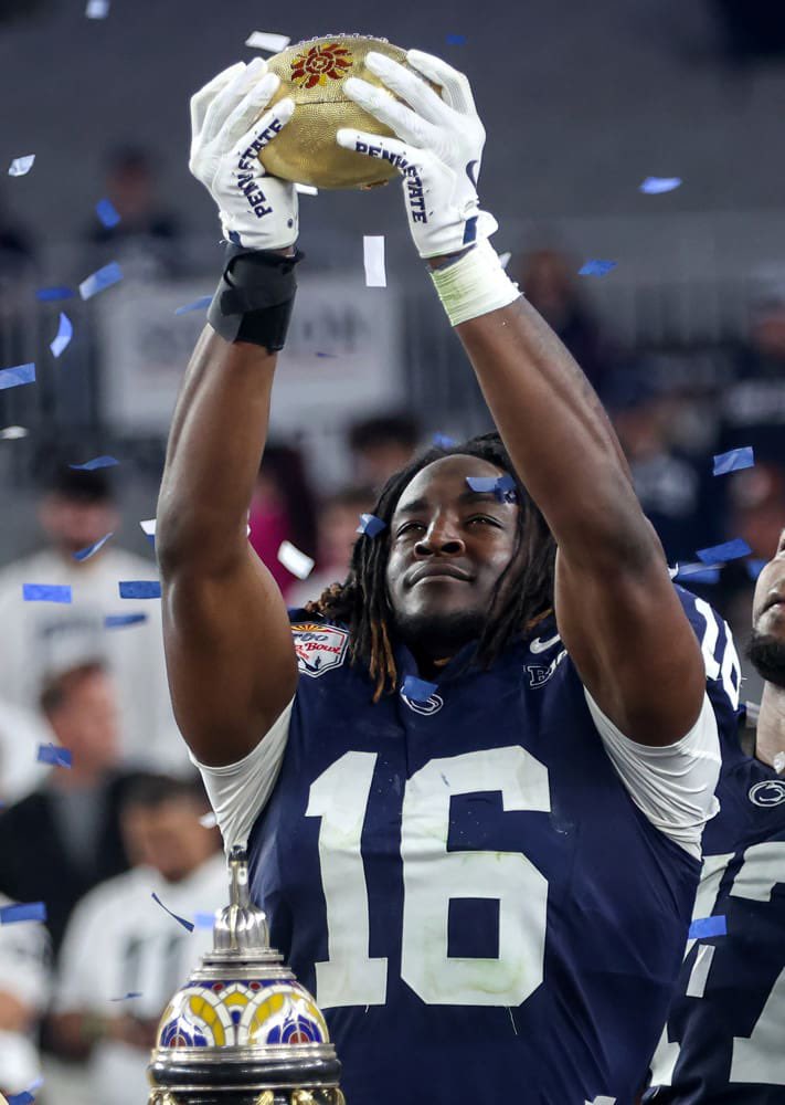 NittanySN's tweet image. Penn State All 105: Khalil Dinkins Could See Bigger Role in Tight End Room nittanysportsnow.com/2025/07/penn-s…