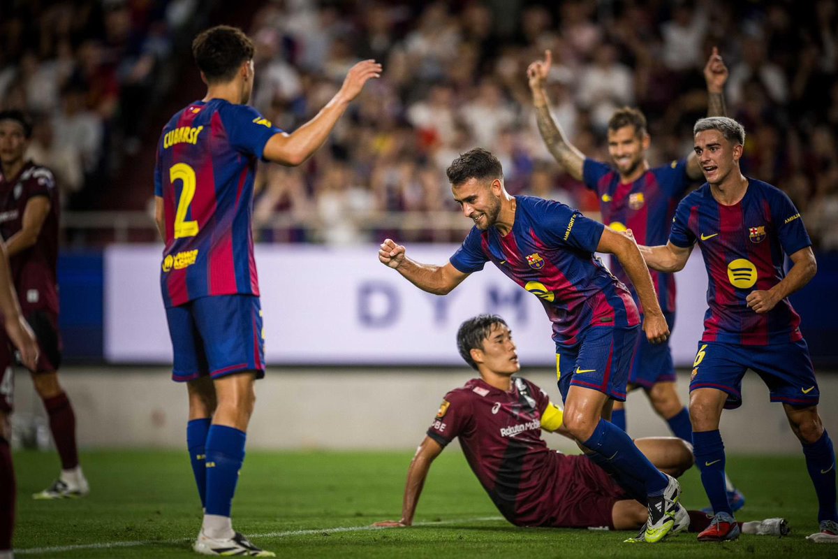 ericgm3's tweet image. Best way to start our Summer Tour! ✅
Primeres sensacions agafant ritme i competint.
またね、日本!ありがとう!🇯🇵
#ForçaBarça 💙❤️
