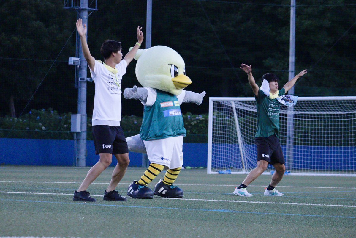 Reima_j's tweet image. 準備体操から🤸‍♀️🤸‍♀️
 #SC相模原のファン感2025