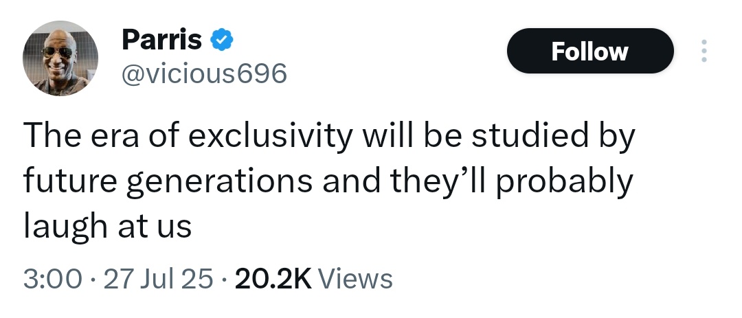 Xvault2's tweet image. Why would they laugh?
Exclusives were integral and still are integral to the industry and to gamers.
Started with Atari/Nintendo.
Multiple generations.
Xbox failed.
Nintendo is thriving with exclusives still.