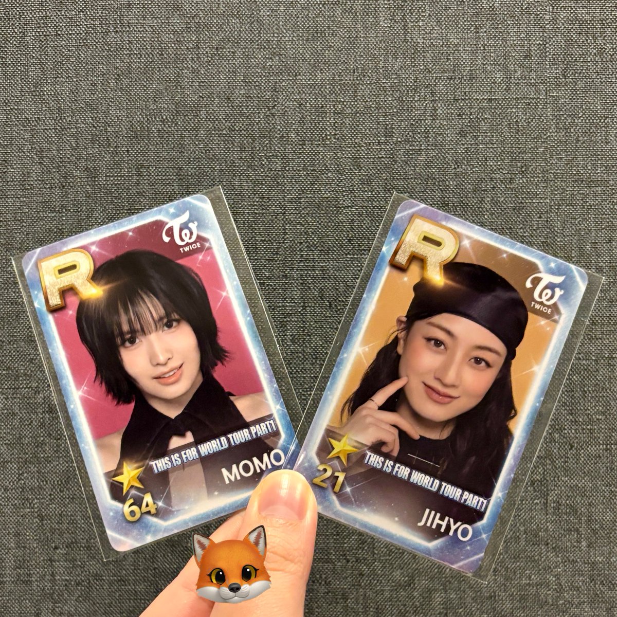 kitsunedrive's tweet image. ssjypとCD購入特典トレカ、無事にモヒョちゃんGET🩷🧡