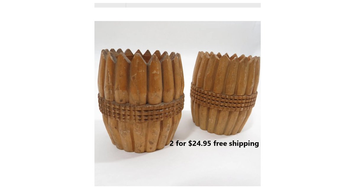 rarefinds4u's tweet image. Free shipping!
Items added / new discounts daily
Antique, Vintage, Collectibles, Mid Century
hand made hand turned gifts
#vintageshop #vintagefind #grannycore #cottagecore
#antiquedecor #freeshipping #vintagetreasures #smilett23 #reuse
#recycle #retrodecor #truevintage