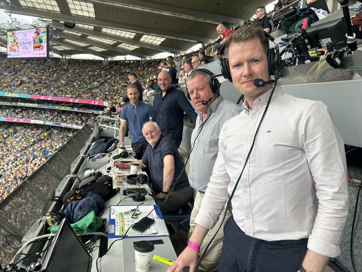RTERnaG's tweet image. Foireann Craoltóireachta @RTERnaG i bPáirc an Chrócaigh
@rte @SportRnaG