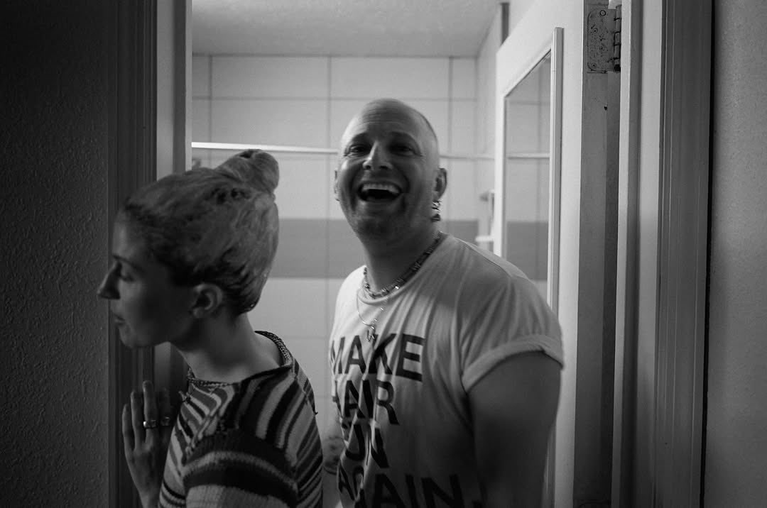 paramorebr's tweet image. Hayley e Brian via Good Dye Young! 🤍