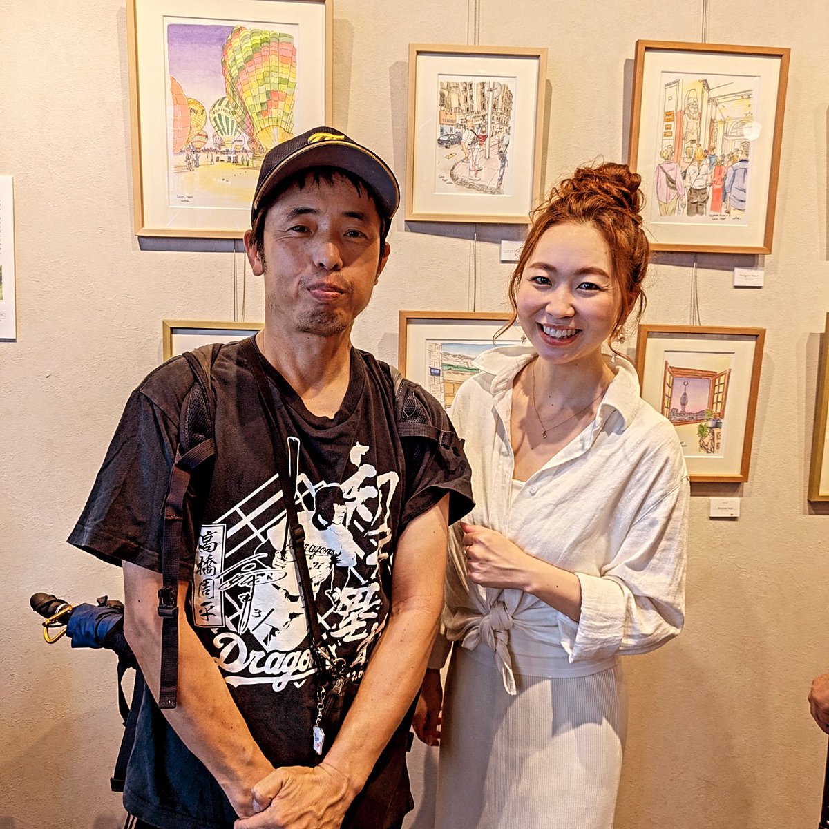 shunpachitokai's tweet image. あのCBCラジオの小堀勝啓の新栄トークジャンボリーのパートナーアーティストを務めていたMILLEAさんと夢のコラボしました!2025.7.27(sun)〜8.2(sat) ミレアスケッチ展2025年7月27日(日)〜8月2日ミレアスケッチ展「旅の思い出」
会場:名古屋・新栄centre 絶賛開催中 #MILLEA