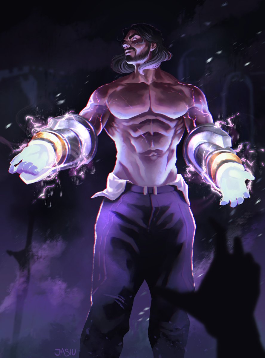 Jasiuart's tweet image. Final boss of Demacia 💜 #sylas