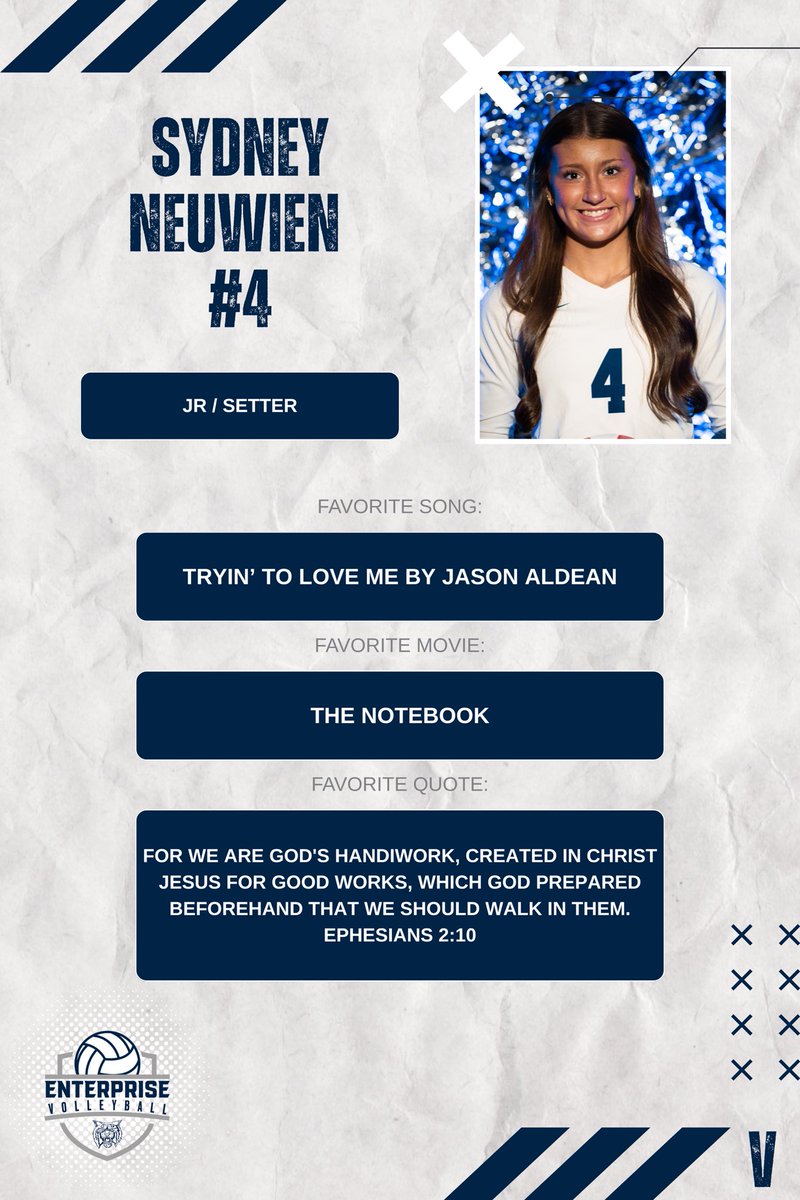 EHSvolleyball8's tweet image. Player of the day 🐾