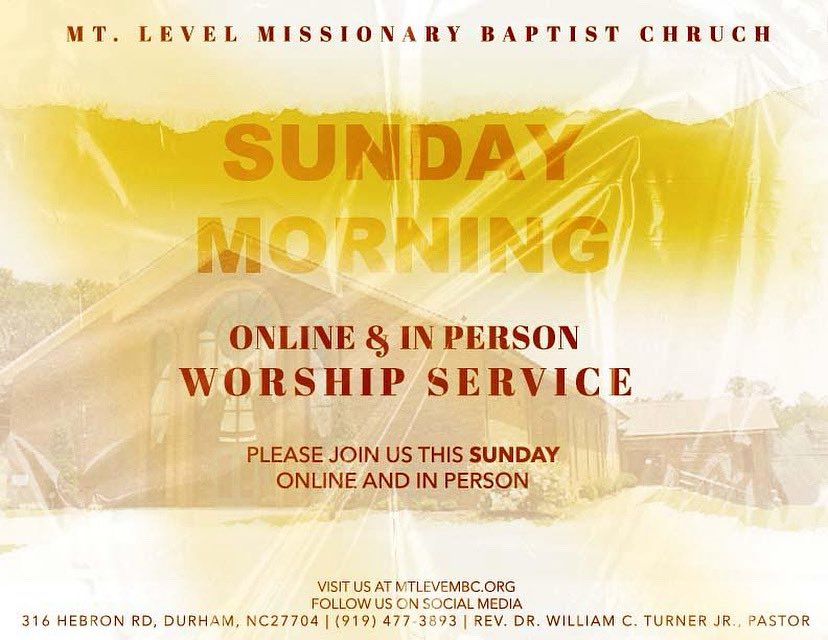 Sunday Mornings at MT Level ⛪️✨
Worship with us, then stay for the next level.
⏰ MT Level begins at 10AM —
Come grow, connect, and dive deeper into God’s Word.

📍Meet us in the sanctuary
📖 “Iron sharpens iron, and one man sharpens another.”
— Proverbs 27:17