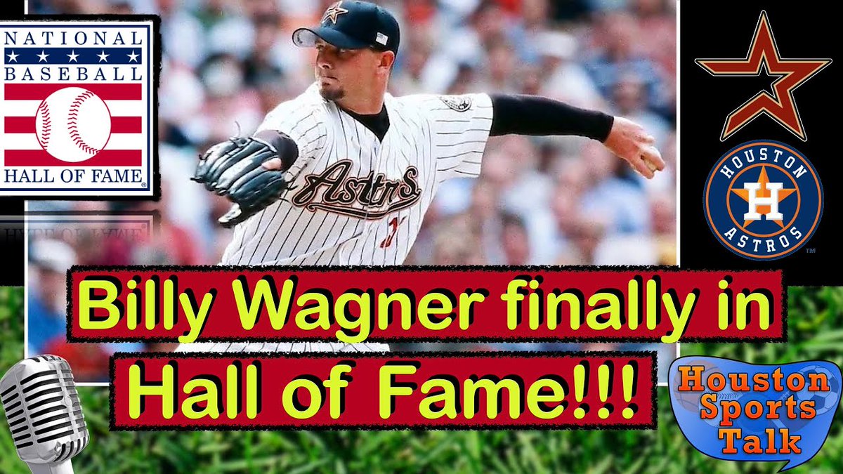 HSTPodcast's tweet image. New Billy Wagner Content!
I pay Tribute to the Astros New Hall of Famer &amp;amp; his Road to Cooperstown with Astros Classic Voices Bill Brown &amp;amp; Greg Lucas!!!
Watch ➡️ youtu.be/DkYgZkrO01Y?si…
