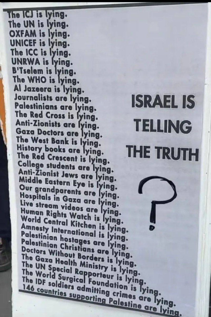 JmyLss's tweet image. It is always the other‘s fault 

#Zionism #Zionists #Israel