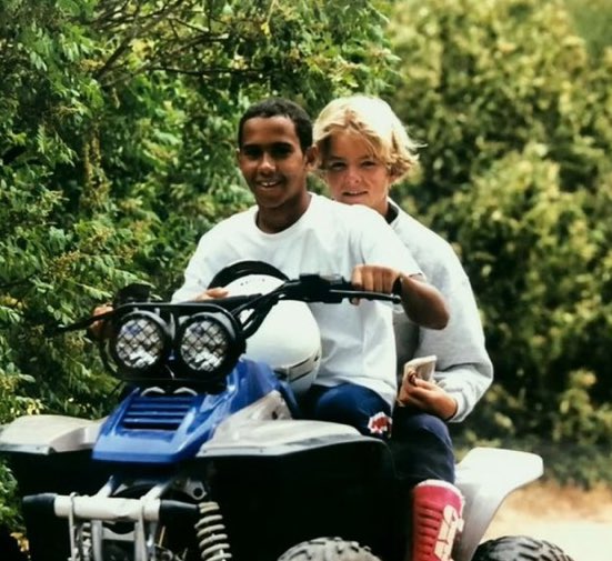 20TOW's tweet image. The cinema that is nico reminiscing about him and lewis and putting this picture up on live broadcast while lewis is sat making heart eyes at charles 😭