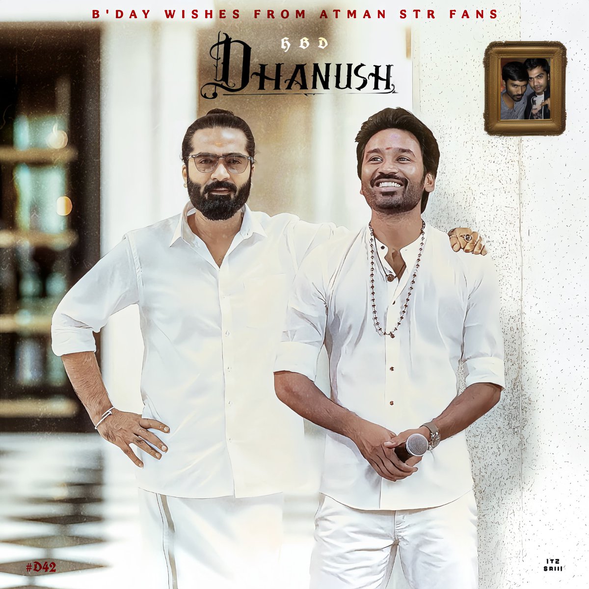 itzSekar's tweet image. Happy Birthday #Dhanush anna on behalf of team #SilambarasanTR ❤️
Waiting for your upcoming movies!!
#HappyBirthdayDhanush
