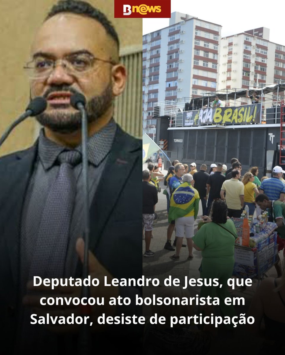 VAndradeLula's tweet image. O &quot;deputado&quot; @VouComLeandro convocou o ato nazista E NEM ELE FOI! @TucaAndrada3 @xicosa @petistaantifasp @reporterenato  ! SALVADOR AGORA! ESTAMOS COM ALEXANDRE! NIKOLE CASSADO!