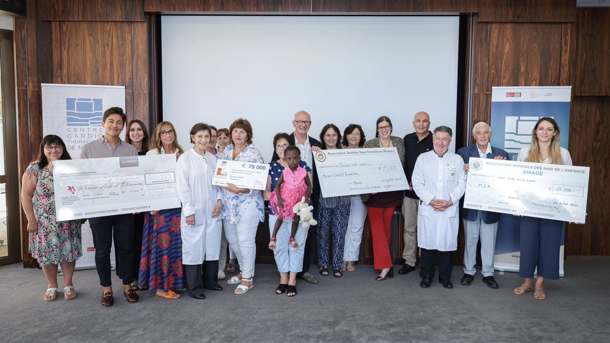 As part of the ongoing efforts of Monaco Collectif Humanitaire (MCH), two young children suffering from serious heart conditions, previously deemed inoperable in their home countries, have recently undergone successful surgery at the Cardio-Thoracic… rt.news.mc/TM804P