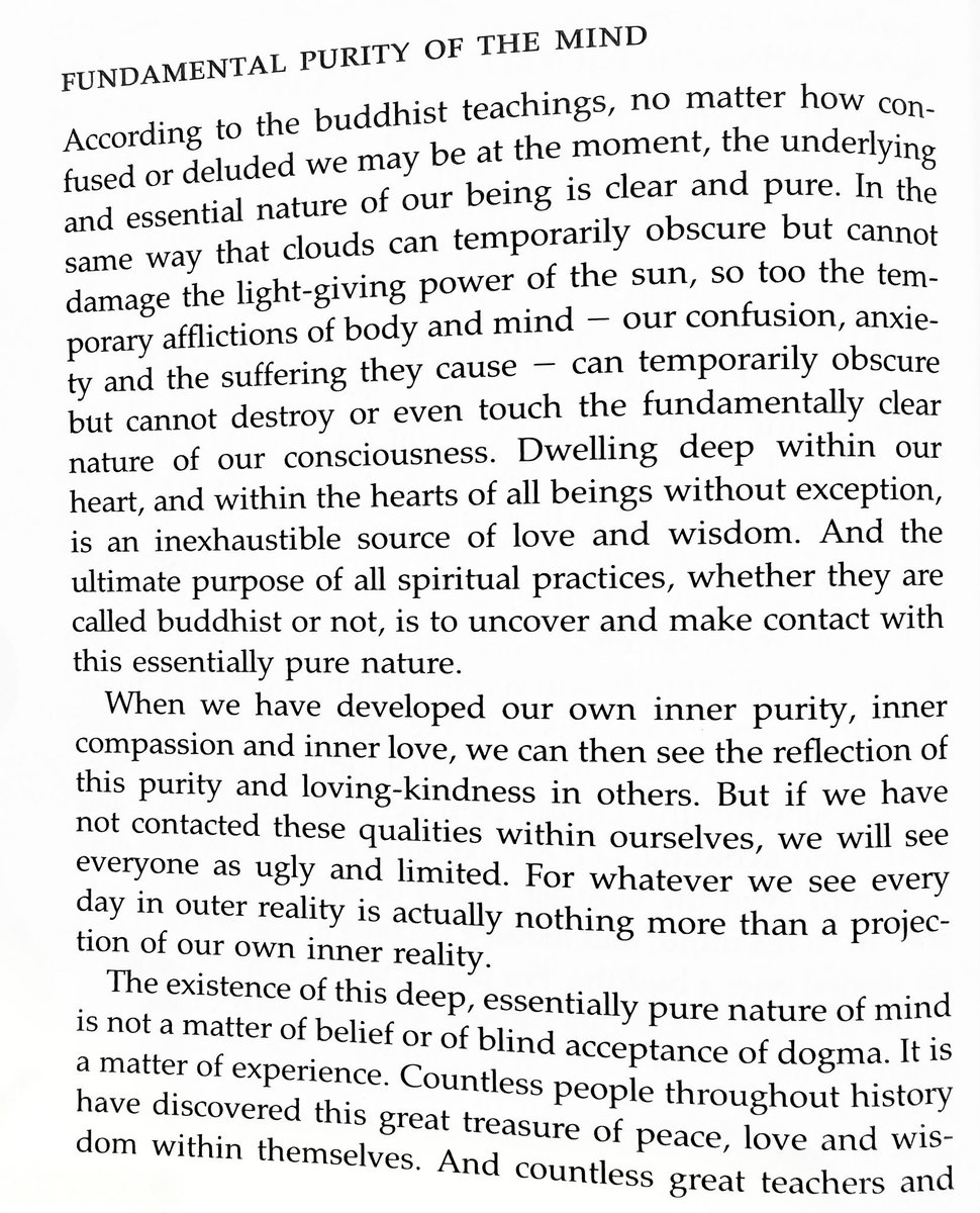 So profound, so universal, so human. The goal is to remove the clouds one by one, through practice.