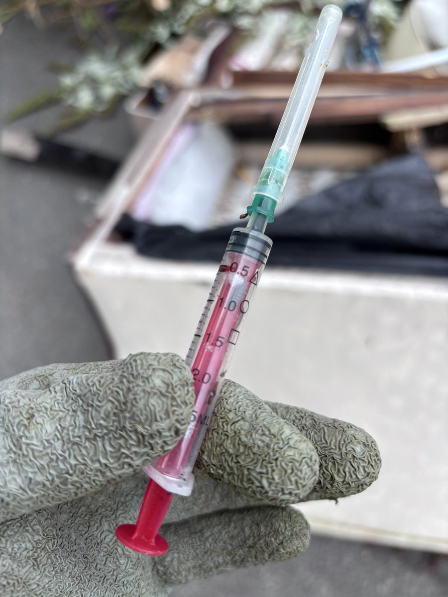 lee_brady's tweet image. Massive Effort today from the team!! Thank you to our volunteers!
Uncovered some dangerous items today!!! Granby Street L8 @edthegommon