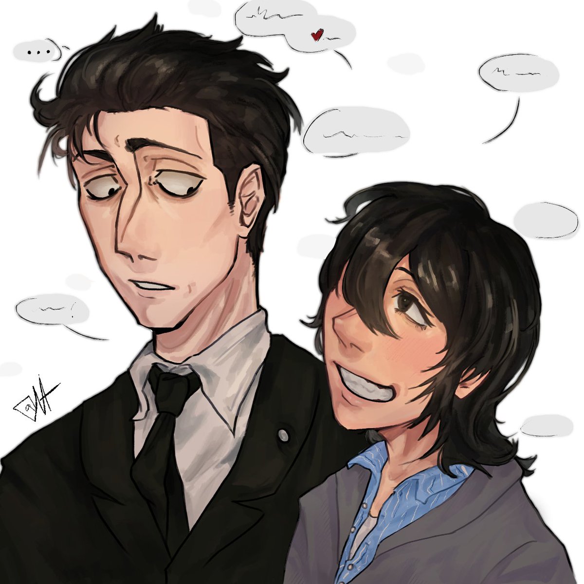 napoandrew's tweet image. C🍀mm for @Prokayosz & Higaruma my fav freaks
#yumetwt #JujutsuKaisen #selfship