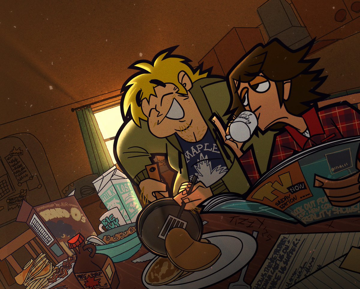 tooblindtizzy's tweet image. Sunday morning Nowen #totaldrama