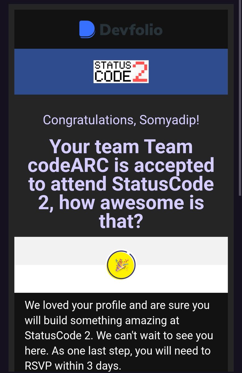 somyadipghosh's tweet image. 🚀 Team codeARC (Shamonnoy, Rajo, Purba, Chirag) just nailed @Status_Code_  approval! 🎉 We're basically the Avengers of coding, but with more bugs and fewer capes. Time to celebrate with some epic debugging dance moves! 💃🕺 
#CodeARC #StatusCode2